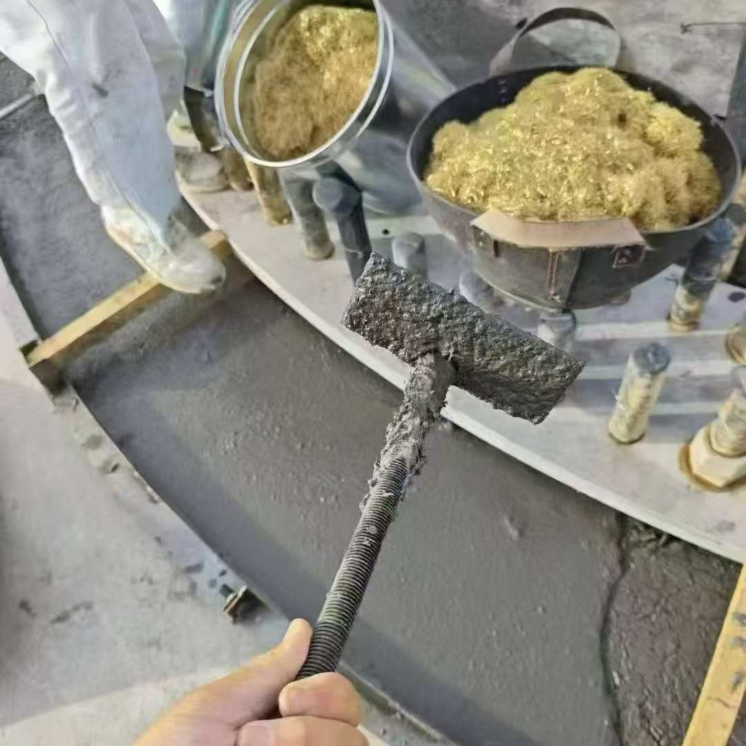 张家界C120钢纤维高强无收灌浆料 轧机压缩机汽轮机发电机锻压设备底座灌浆材料